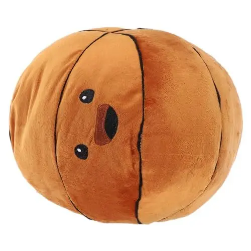 Produktbild: MUCKLILY Basketballkissen Sofaballkissen Basketball-Plüschkissen Spielzeug Sportbälle Sportball-Wurfkissen weiches Plüschballkissen Kopfkissen Kissenkern Plüschkugel Plüschtier