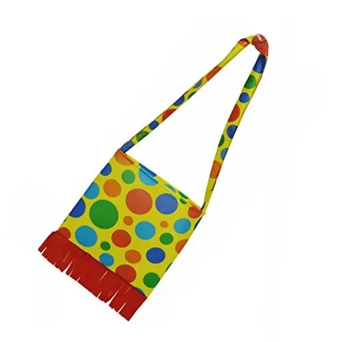 Produktbild: MUCKLILY Clown-Accessoires für Frauen gepunktete Umhängetasche halloween tüten halloween tasche backpacking zubehör Rucksack-Zubehör Clown-Zubehör Halloween-Kostümzubehör Kleidung