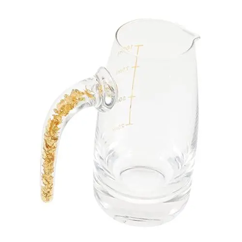 Produktbild: MUCKLILY Flüssigkeitsflasche Weinspender Hochzeitsbrille Weinbehälter Whisky-Dekanter Glaswasserflasche großer Dekanter schneller Dekanter Alkohol Karaffe Messbecher Weinset Wasserspender