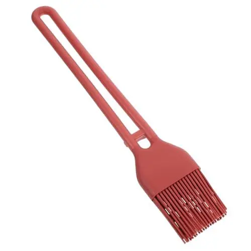 Produktbild: MUCKLILY Multitools 1Stk Silikon Backpinsel für zu Hause Butterpinsel Marinierpinsel Bürste multifunktionswerkzeug Küchengerät Backpinsel Werkzeug Grill kleine Werkzeuge Griff pp rot