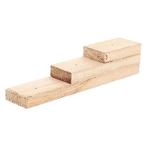 Produktbild: MUCKLILY Probenanzeigeblock Schmetterlings-Anzeigeblock Ausstellungsregale Schmetterlingsprobenständer Insektenexemplar mit Gestell klein Fester Block Anzeigetafel Planke