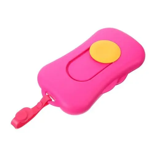 Produktbild: MUCKLILY Tragbare Box für Feuchttücher feuchttuchspender Baby feuchttücher Baby Box wiederverwendbarer Wischtuchbehälter Koffer für Reisetücher Wischtuchhalter für Wickeltasche Gewebe pp