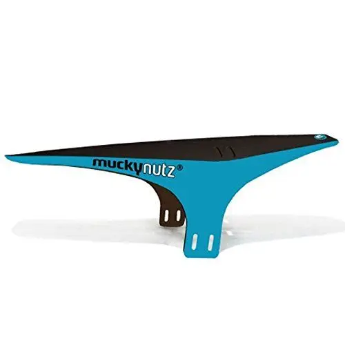 Produktbild: MUCKY NUTZ Bender Face Fender XL FR DH Mountain Bike Front Mudguard - Black/Blue