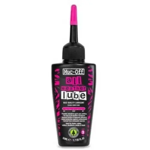 Produktbild: Muc-Off All-Weather Chain Lube, 50 ml, biologisch abbaubares Schmiermittel für Fahrradkette, für alle Bedingungen formuliert, geeignet für alle Arten von Fahrrädern