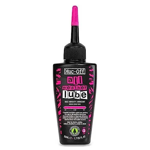 Produktbild: Muc-Off All-Weather Chain Lube Allwetter- Kettenöl, 50 ml - Biologisch Abbaubares Schmierfett Kettenfett, Kettenspray Fahrrad, Für alle Arten von Fahrrädern - Formuliert Für Alle Wetterbedingungen