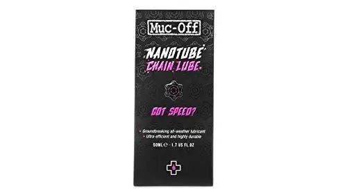 Produktbild: Muc-Off Nanotube Kettenschmiermittel, 50 Milliliter – hocheffizientes und sehr langlebiges Fahrradkettenschmiermittel – für Rennleistungen bei jedem Wetter