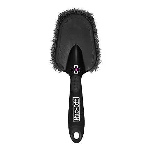 Produktbild: Muc-Off Weiche Reinigungsbürste – Handbürste zur Fahrradreinigung mit Gummigriff und Langlebigen Nylon-Borsten – Fahrrad Reiniger Bürste für Gestell und Anderer Bauteile