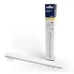 Produktbild: Müller-Licht HD95-LED Linienlampe ersetzt 28 W, Plastik, 5 watts, S14s, weiß, 3 x 3 x 30 cm 400265