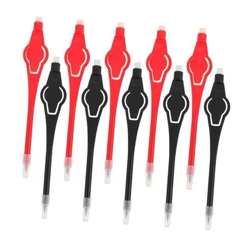 Produktbild: MUELODSIC 20pcs Golf -bewertungsstifte Mit Radiergolfmarker -stifte Oval Griff Mit Stifthülsen Plastikmarker -stifte Für Sportspiele Meeting