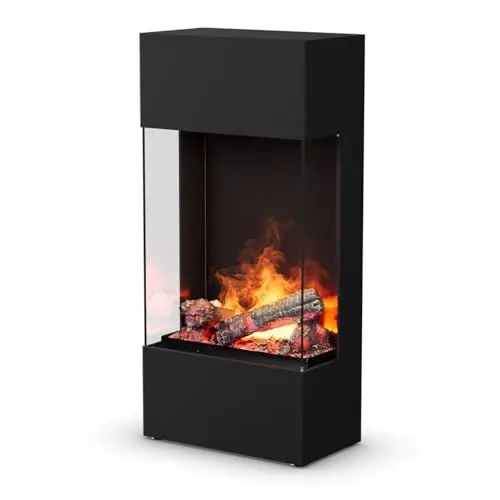 Produktbild: muenkel design Turan (Elektrokamin Opti-myst): Schwarz