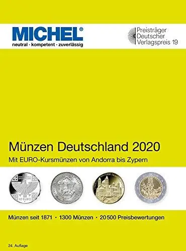Produktbild: Münzen Deutschland 2020: Münzen seit 1871