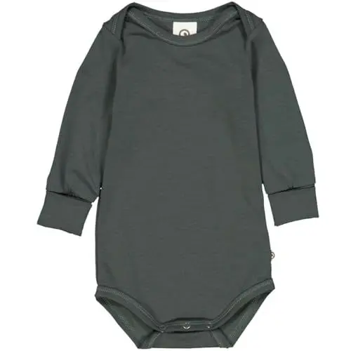 Produktbild: Müsli by Green Cotton Baby Boys Cozy me l/s Body Base Layer, Mystery Blue, 62