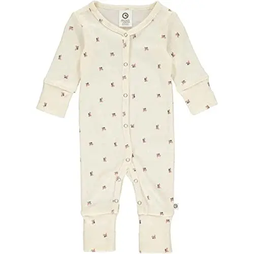 Produktbild: Müsli by Green Cotton Baby Boys Mini me Bodysuit and Toddler Sleepers, Buttercream/Night Blue/Spa Rose, 74