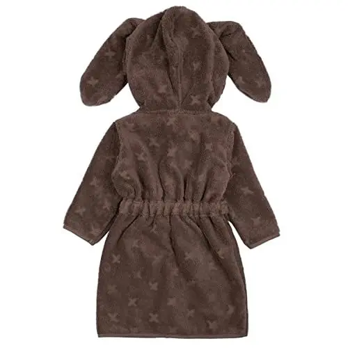 Produktbild: Müsli by Green Cotton Baby - Mädchen Bathrobe bunny, Brown sugar, 98 EU