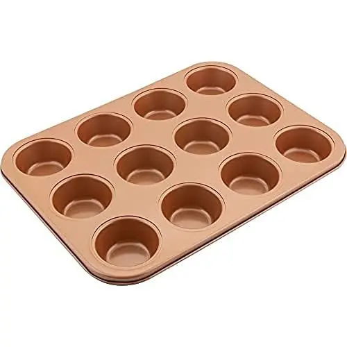 Produktbild: Lamart Muffinform, 12 Cup, Kupfer