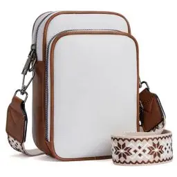 Produktbild: MUIIKOLA Handy Umhängetasche,RFID-Blockierung kleine Handytasche, Multifunktion Handy Umhängetasche Damen Leder,umhängetasche damen Breiter Gurt abnehmbarer Schultergur