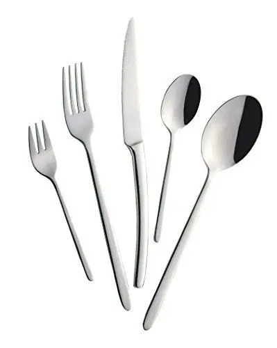 Produktbild: Mulex 200931/0/30 Pasadena Besteckset, Edelstahl 18/0 Nickelfrei, Silber
