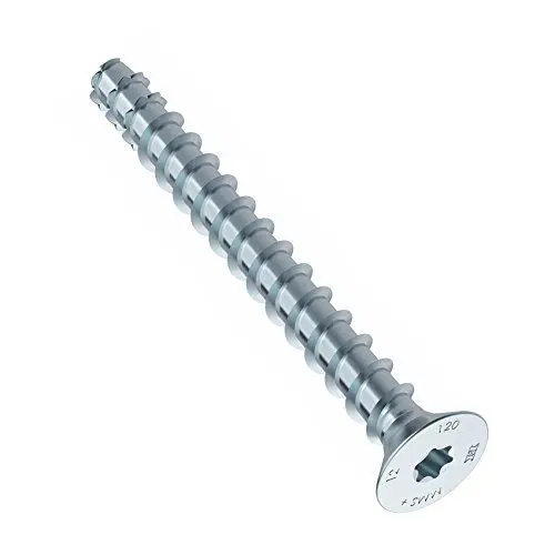 Produktbild: MULTI-MONTI-plus Betonschraube blau verzinkt Senkkopf mit TX 6,0x140 - 50 Stück