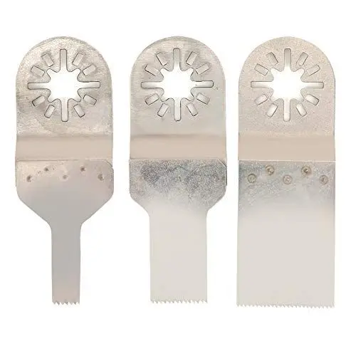 Produktbild: Multifunktion Werkzeug Klingen 3-teiliges Sägeblatt für Oszillation Säge Zubehör für Multitool-Oszillation Werkzeuge für, Fein, Worx, Dremel, usw.