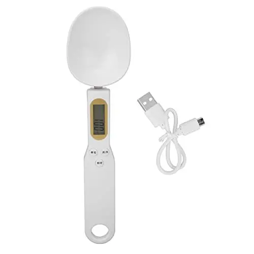 Produktbild: Multifunktionaler Elektronischer Messlöffel, Digitale Löffelwaage mit LCD-Display, Digitale Küchenwaage mit 4 Verschiedenen Einheiten G/oz/ct/gn, Genau Präzise Digitalwaage für die Maskenpulverküche