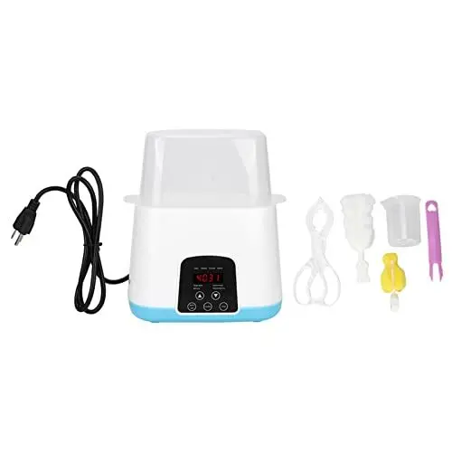 Produktbild: multifunktionaler Babyflaschen-Sterilisator,Flaschenwärmer Baby Doppelt Dampfsterilisator, Doppel-Flaschenwarmer elektrischer Babynahrungswärmer mit LCD-Display, einstellbare Temperatur(US Plug)