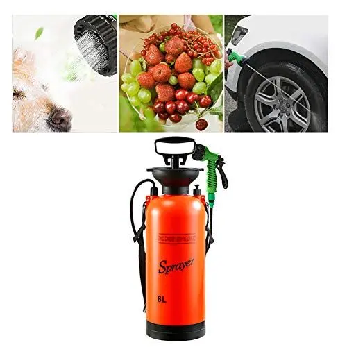Produktbild: Multifunktionales Mini-Rasensprühgerät, Sprinkler, Gartensprühgerät, Bewässerung, Bewässerung, Manuelles Pneumatisches Sprühgerät, Sprinkler, Landwirtschaftliche Geräte, (8L)