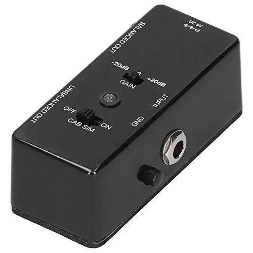 Produktbild: Multifunktions-Gitarreneffekt, AMX-3 Gitarreneffekt Langlebiger analoger Gitarreneffekt für Gitarre