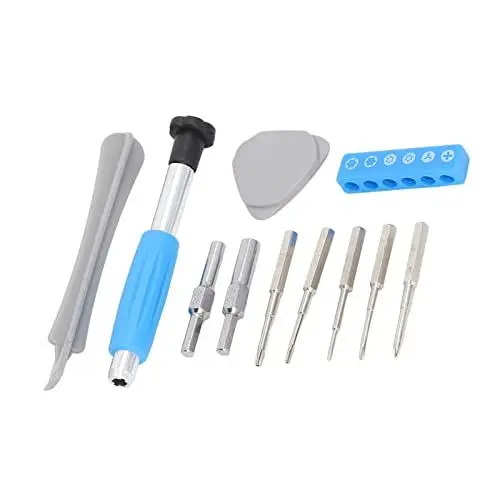 Produktbild: Multifunktions-Schraubendreher-Kit Reparatur-Tool-Kit Schraubendreher Safe Prying Tool Reinigungsbürste Handy Spielkonsole Tablet Freizeitmaschinen Schraubendreher Brillenreparatur-Set Brillen