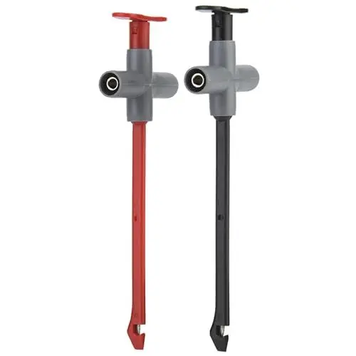 Produktbild: Leopacat Multimeter Kabel, Prüfsonden Multimeter, Pannensonde, Drahtdurchdringungssonde, 4mm Punktionssonde Zubehör Test Clip Nadel Multimeter Messleitungen Auto Diagnose Reparatur Werkzeug Prüfkabel