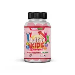 Produktbild: Multivitamin-Komplex für Kinder | Stärkt und schützt die Abwehrkräfte | Sorgt für Energie und Wohlbefinden | Fördert das richtige und gesunde Wachstum | 60 Einheiten.