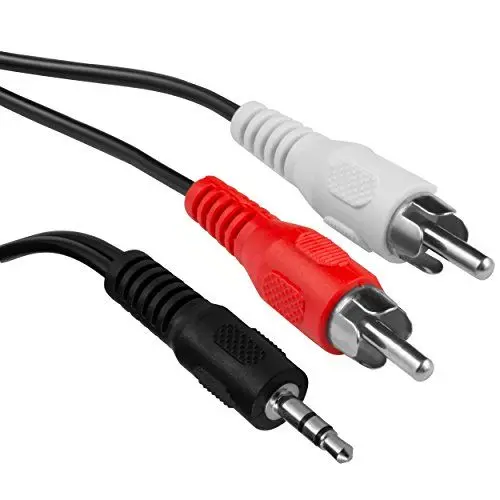 Produktbild: mumbi 3,5mm Klinke Stecker auf 2 Stereo-Cinch Chinch / 1,5m Kabel