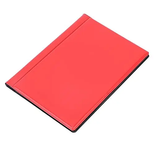 Produktbild: mumisuto Münzsammelbuch, 10 Seiten 120 Münzen Tragbares Münzalbum Sammelbuch Sammelhalter für Sammler(rot)