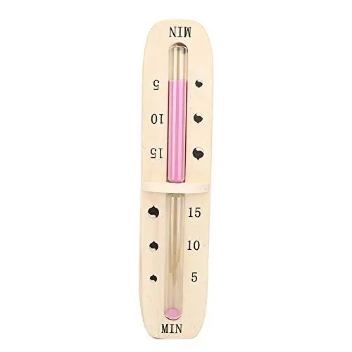 Produktbild: Mumusuki 15 Minuten Sanduhr Infrarot Pala Arena Gato Saunauhr Timer Werkzeugzubehör für Sauna, Bad, Café