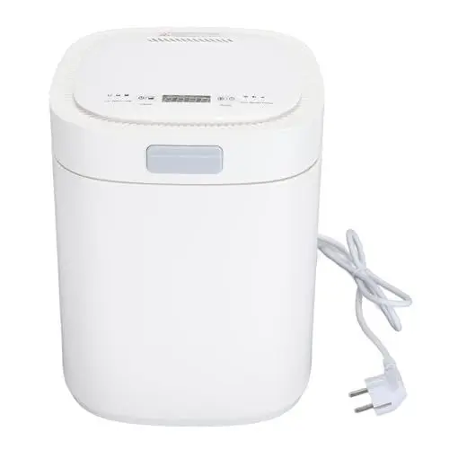 Produktbild: Mumusuki 2,5 L Elektrischer Komposter für die Küche, Verwandelt Lebensmittelabfälle in Dünger für den Garten, Geräuscharmer Intelligenter Kompostbehälter, Elektrischer