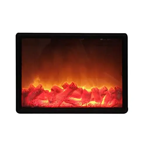 Produktbild: Mumusuki LED-Flammenlampen, Simuliertes Kaminlicht, Batteriebetrieben über USB für Tisch-, Fenster- und Terrassendekoration (30 * 21 * 7.8CM)