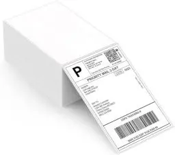 Produktbild: MUNBYN Versandaufkleber 4×6 DHL Etiketten (500 Stück 10.2 x 15.2 cm) Thermopapier Versandetiketten für Labeldrucker 4XL Wasserfester Etiketten Papier, BPA/BPS-frei