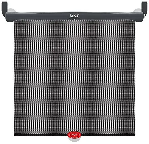 Produktbild: Munchkin Auto-Fenster-Sonnenschutz | Bietet maximalen UVA-UVB-Schutz | Sicherer Blick Premium Mesh und Hitzewarnsystem | Reise-Essentials | Schwarz