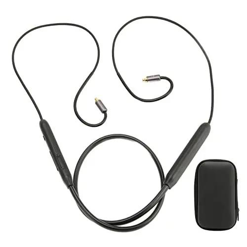 Produktbild: Tangxi MMCX Adapter, Kabelloser Ohrbügel, Extra Lange Akkulaufzeit, Kabel mit Mikrofon und Controller, für IE300 IE600 IE900
