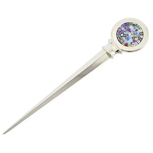 Produktbild: Murano Glas Millefiori Brieföffner