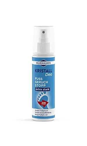 Produktbild: Murnauers Fuss Geruch Stopp, gegen Fußpilz, Menthol kühlt und sorgt für Frischegefühl, 100ml