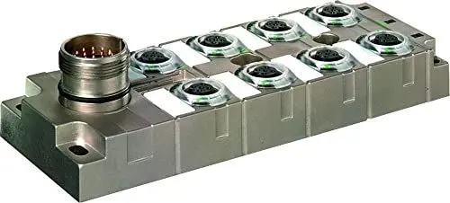 Produktbild: Murrelektronik stay connected 8000-58520-0000000 MVP-Metall, 8xM12, 5polig, Steck. M23 19polig