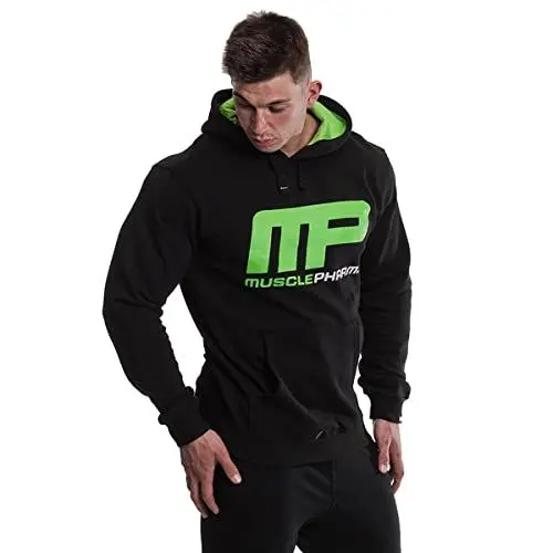 Produktbild: Muscle Pharm Herren Textilbekleidung Pullover Hoody, Green, M, MPSWT448