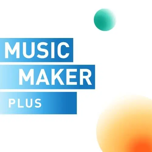 Produktbild: MUSIC MAKER 2023 Plus - Make the music you love I Audio Software I Musikprogramm I Windows 10 / 11 I 1 PC Download-Lizenz | PC Aktivierungscode per Email