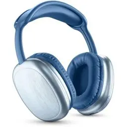Produktbild: Music Sound | Bluetooth-Kopfhörer MAXI2 | Kopfhörer on Ear Bluetooth 5.0 - Play Time 22h - Charging 1,5h - Integriertes Mikrofon - Bedienelemente am Pavillon und verstellbarem Kopfband, Blaue Farbe