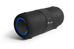 Produktbild: MusicMan Sound Blaster BT-X56 - Bluetooth V4.2, Stereolautsprecher, Sound, TWS Funktion, FM Radio, Mikrofon, Schultergurt, Party, USB, AUX IN, Mobile Soundstation, LED Beleuchtung.