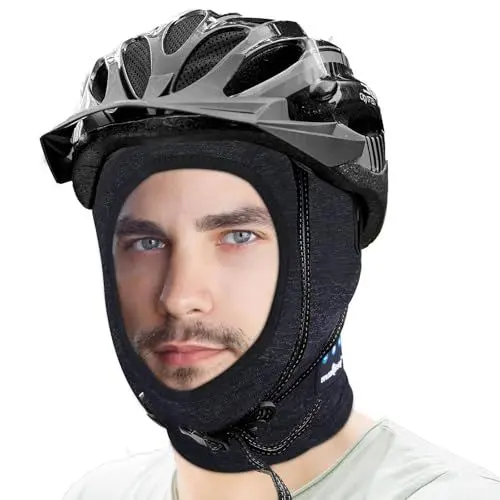 Produktbild: MUSICOZY Ski-Kopfhörer Sturmhaube mit Bluetooth Musik, Balaclava UV Schutz Bergsteiger Kopfhörer Gesichtsmasken, Winddicht Multifunktional Gesichtshaube für Skimaske Motorradmaske Fahrradmütze