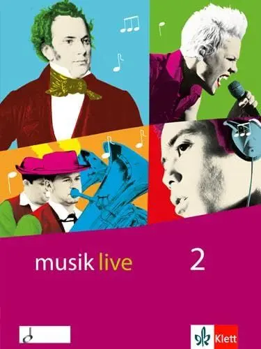 Produktbild: musik live 2: Schulbuch Klasse 7-10: Für den Unterricht an allgemeinbildenden Schulen