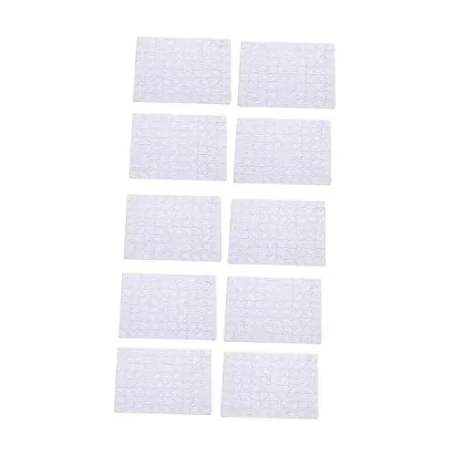 Produktbild: MUSISALY 10 Blatt Wärmeübertragungspuzzle Leeres Puzzle Malpuzzles DIY Thermotransferzubehör Leeres Sublimationspuzzle DIY Puzzle Zeichnung Leere Puzzles Weißes Papier