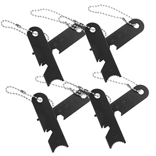 Produktbild: MUSISALY 10 Stück Feuersteinschaber Campingstab Feueranzünder Tragbarer Feueranzünder Feueranzünder Werkzeuge Outdoor Ausrüstung Überlebensbedarf Campingzubehör Feuersteine