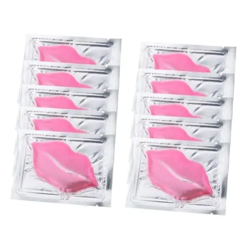 Produktbild: MUSISALY Feuchtigkeitsspendende Lippenmasken – 15 Stück Lippenhaut-pad-masken Glatte Lippen Sanfte Pflege